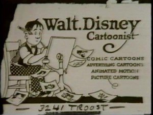 Walt Disney card