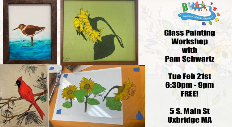 Glass Painting with Pam Schwartz