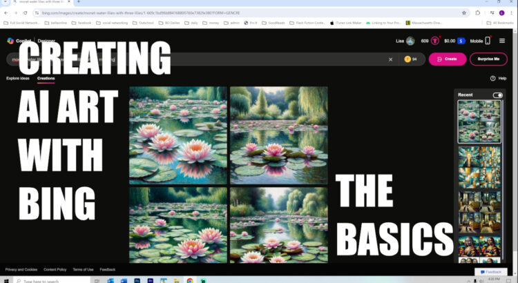 Creating AI Art with Bing - The Basics