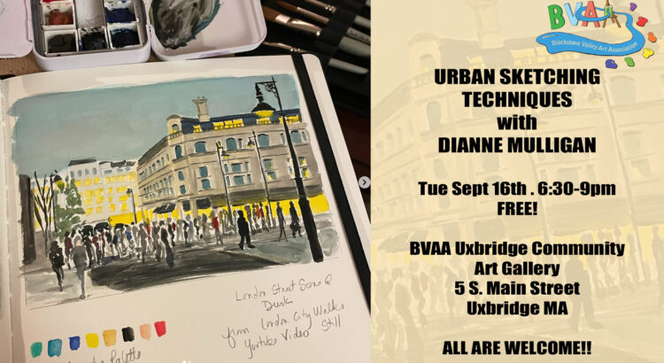 Urban Sketching with Dianne Mulligan