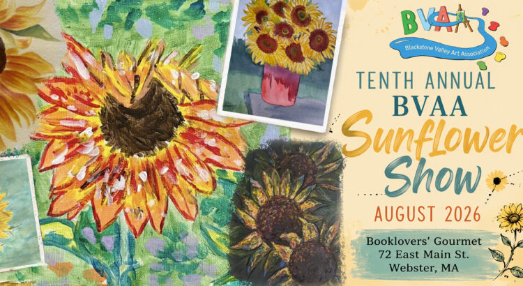 Tenth Annual Sunflower Art Show at the Booklovers Gourmet