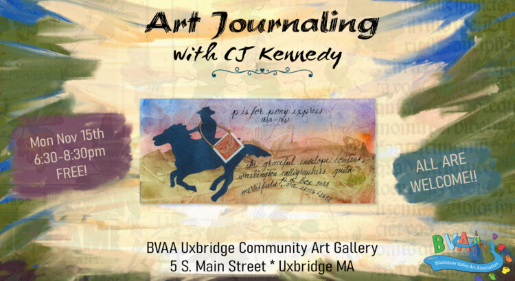 Art Journaling with CJ Kennedy